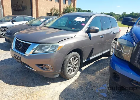 2014 Nissan Pathfinder S z USA, uszkodzony, nr VIN 5N1AR2MM3EC689732